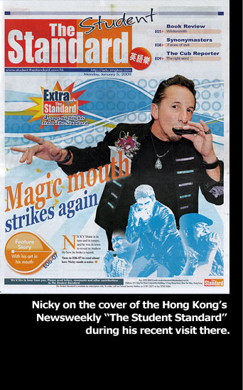 Nicky in Hong Kong